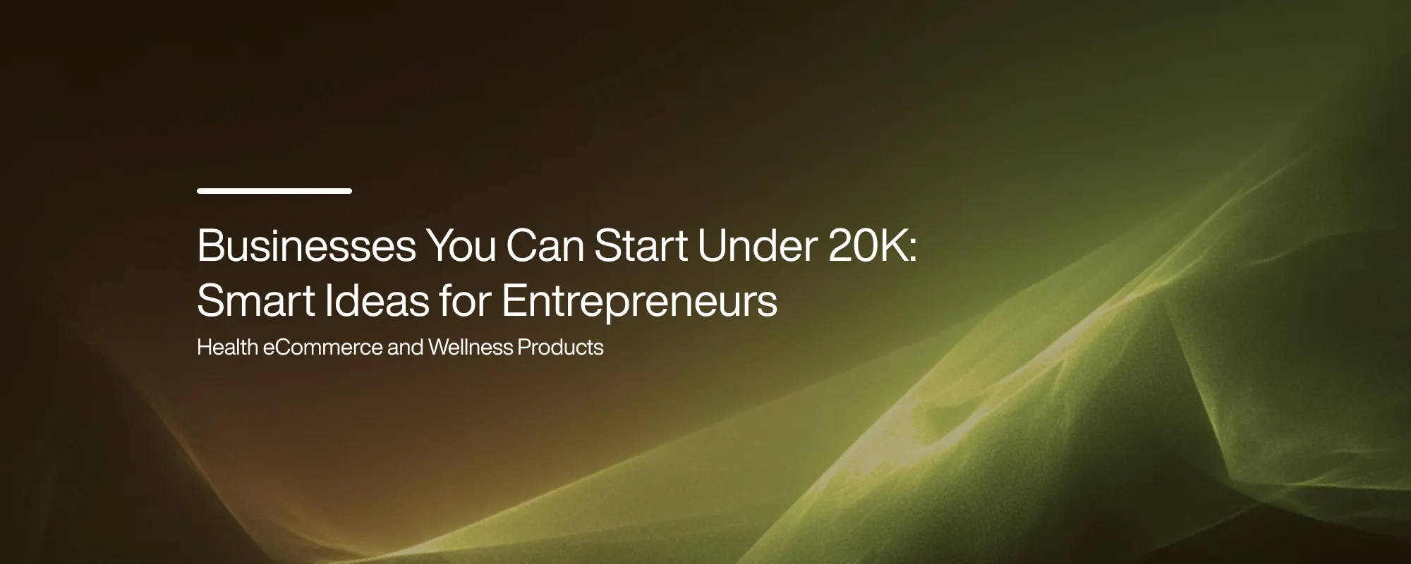 Businesses You Can Start Under 20K: Smart Ideas for Entrepreneurs