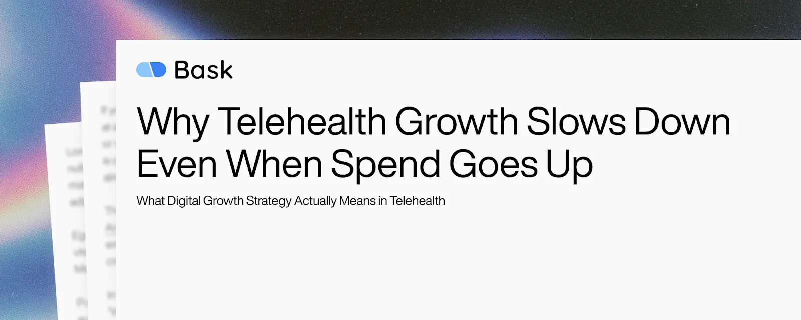 Why Telehealth Growth Slows Down Even When Spend Goes Up