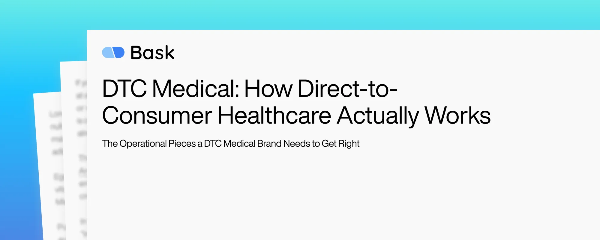 DTC Medical: How Direct-to-Consumer Healthcare Actually Works