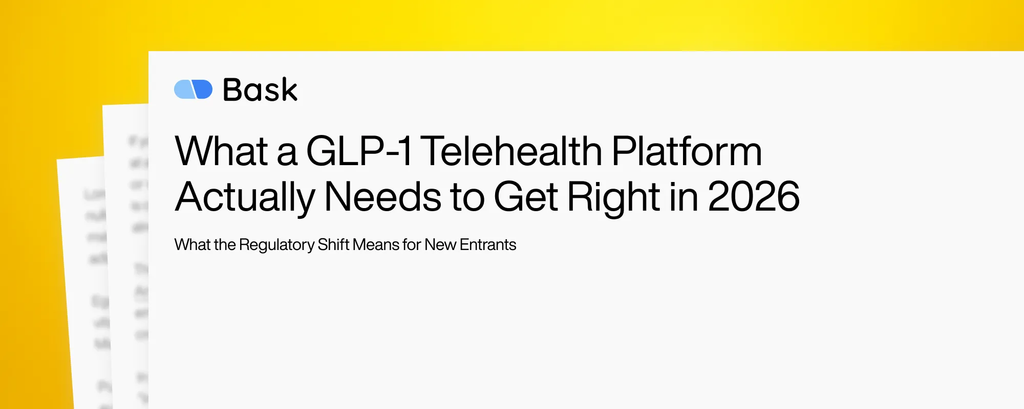 Cover image for What a GLP-1 Telehealth Platform Actually Needs to Get Right in 2026
