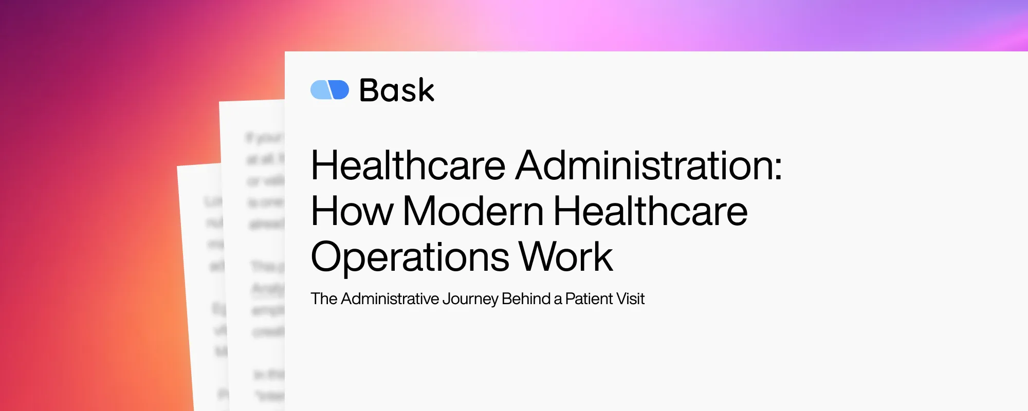 Cover image for Healthcare Administration: How Modern Healthcare Operations Work
