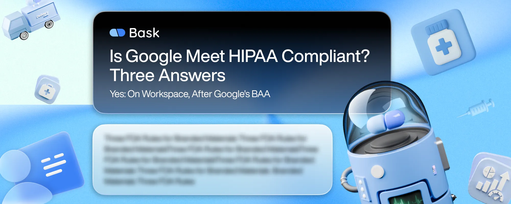 Is Google Meet HIPAA-compliant? Three Answers