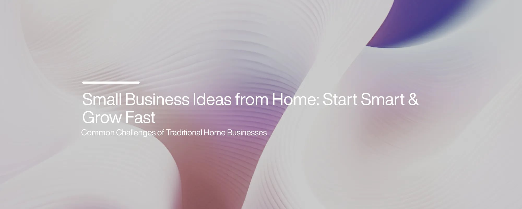 Small Business Ideas from Home: Start Smart & Grow Fast
