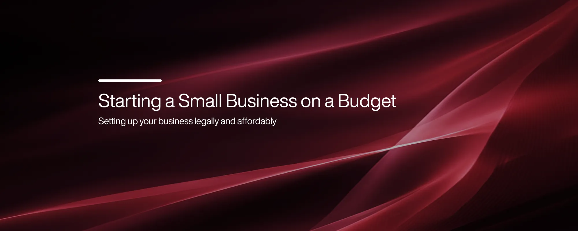 Starting a Small Business on a Budget