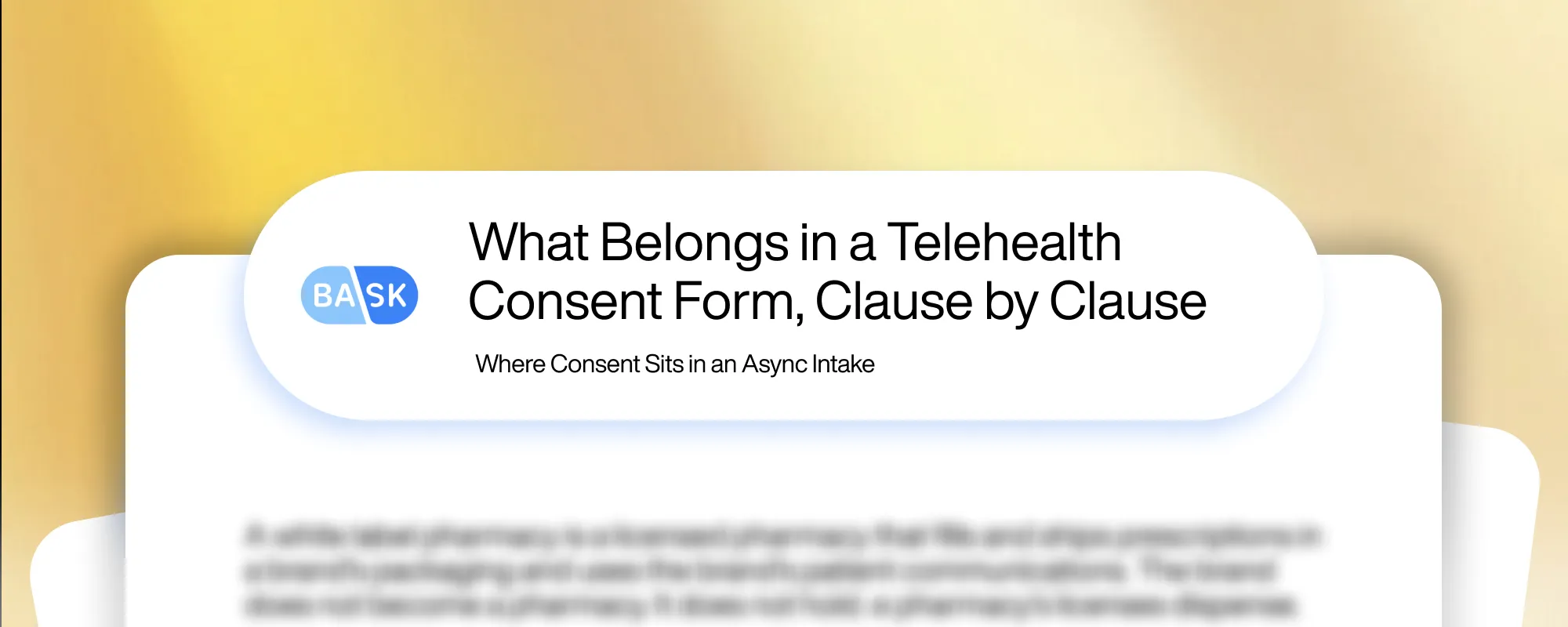 What Belongs in a Telehealth Consent Form, Clause by Clause