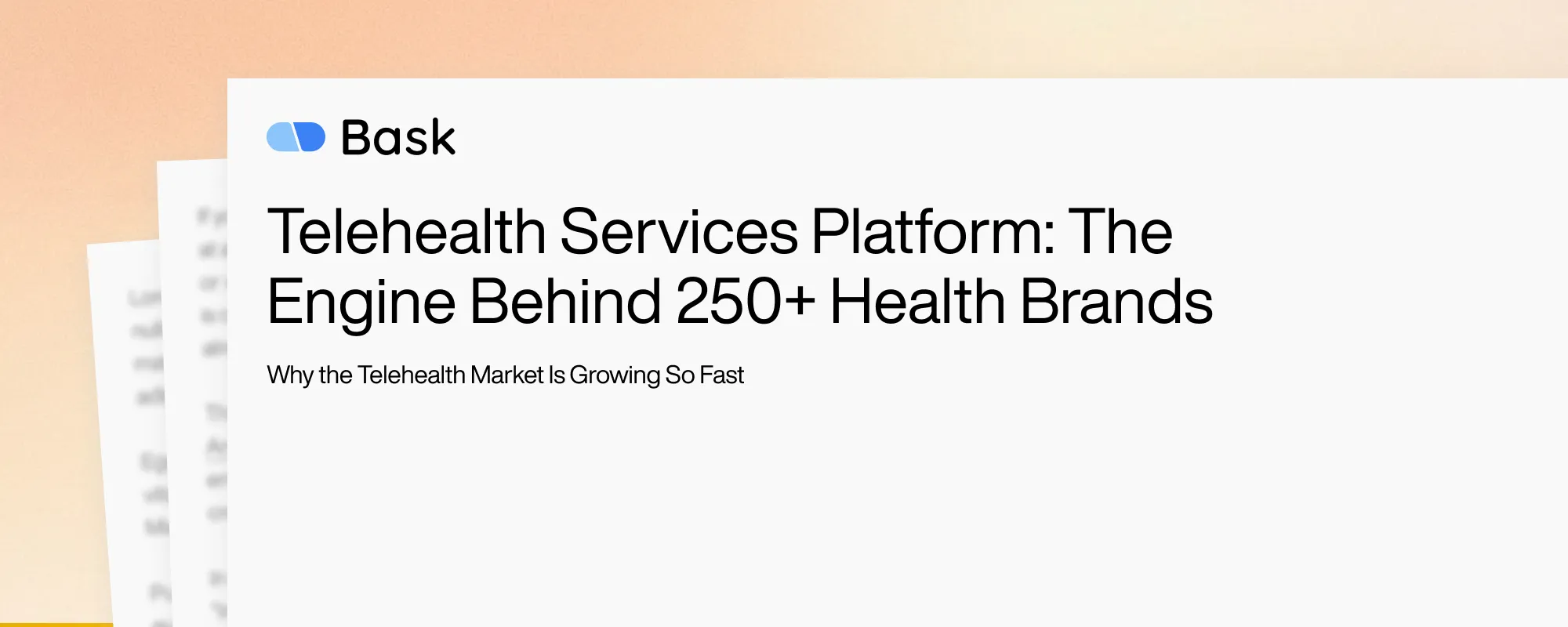 Cover image for Telehealth Services Platform: The Engine Behind 250+ Health Brands