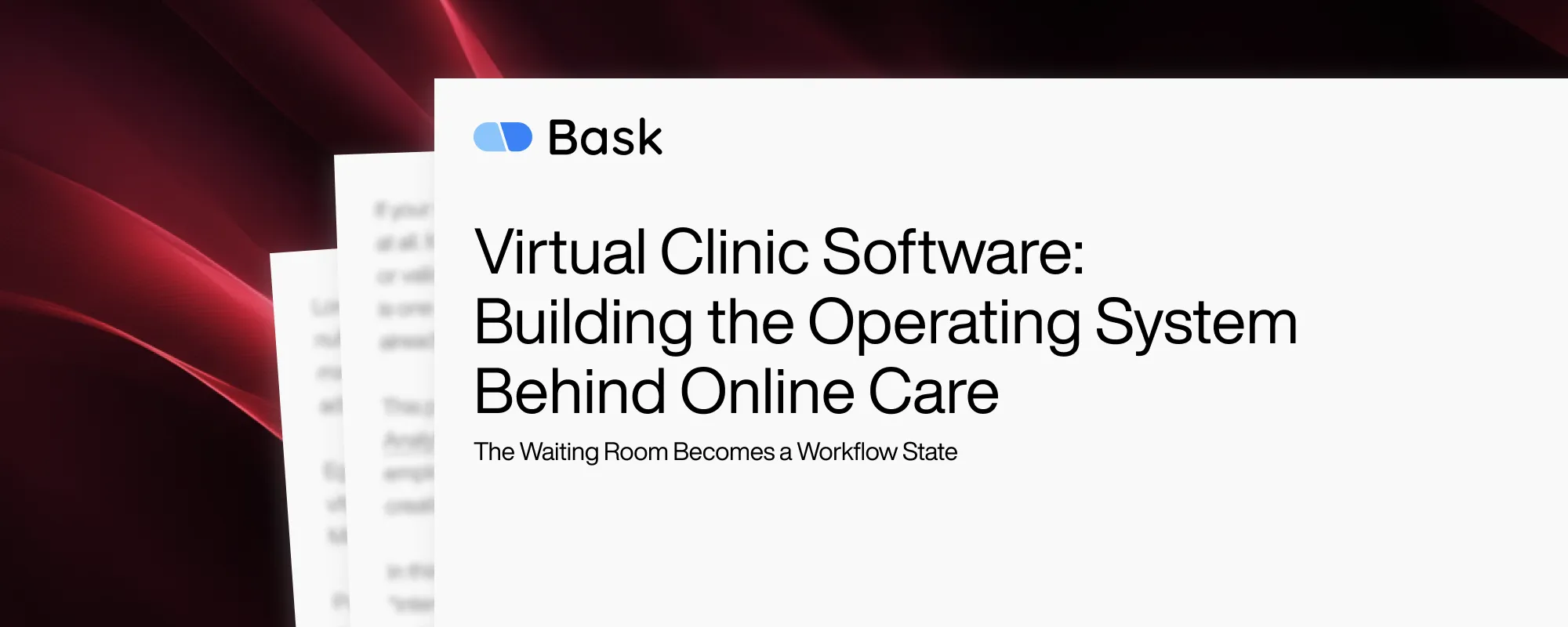 Virtual Clinic Software: Building the Operating System Behind Online Care