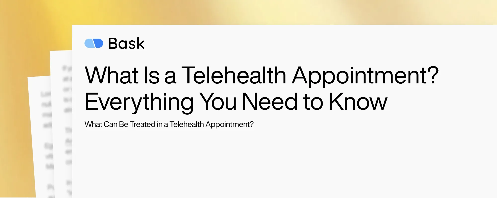 What Is a Telehealth Appointment? Everything You Need to Know